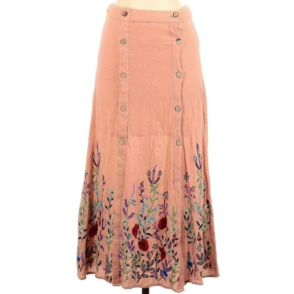 Free People Sunny Stroll Midi Skirt - Picture 2 of 6